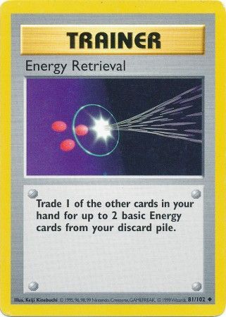 Energy Retrieval (81/102) [Base Set Shadowless Unlimited] | North of Exile Games