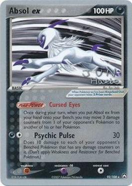 Absol ex (92/108) (Flyvees - Jun Hasebe) [World Championships 2007] | North of Exile Games