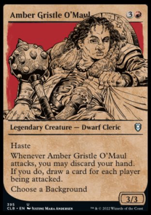 Amber Gristle O'Maul (Showcase) [Commander Legends: Battle for Baldur's Gate] | North of Exile Games