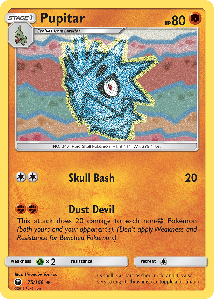 Pupitar (75/168) [Sun & Moon: Celestial Storm] | North of Exile Games