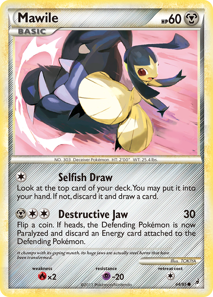 Mawile (64/95) [HeartGold & SoulSilver: Call of Legends] | North of Exile Games