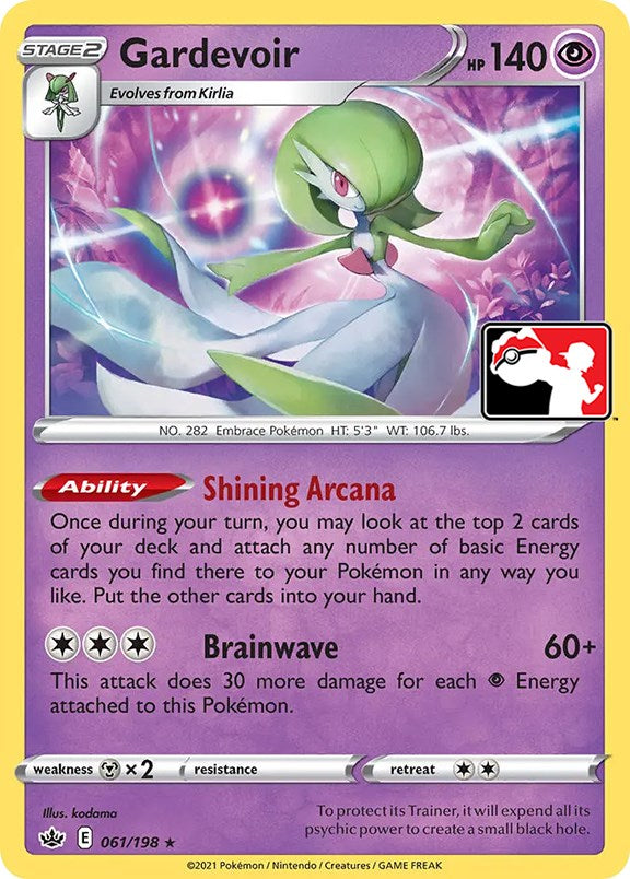 Gardevoir (061/198) [Prize Pack Series One] | North of Exile Games