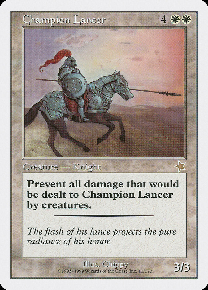 Champion Lancer [Starter 1999] | North of Exile Games