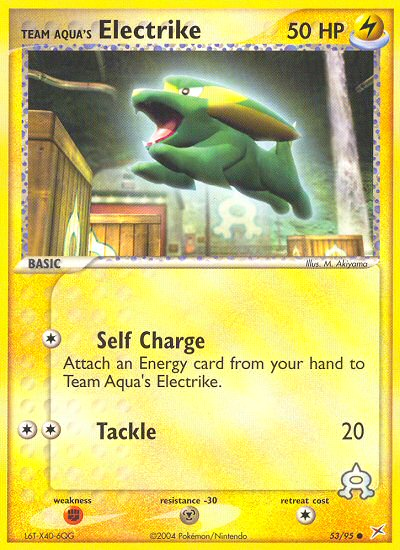 Team Aqua's Electrike (53/95) [EX: Team Magma vs Team Aqua] | North of Exile Games