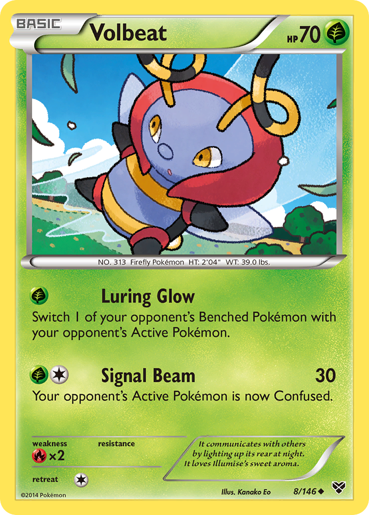 Volbeat (8/146) [XY: Base Set] | North of Exile Games