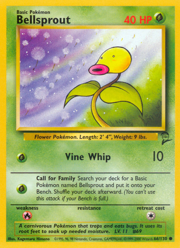 Bellsprout (66/130) [Base Set 2] | North of Exile Games