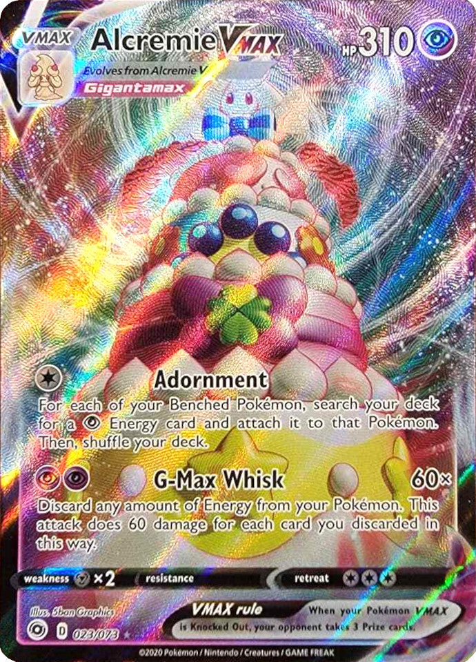 Alcremie VMAX (023/073) [Prize Pack Series One] | North of Exile Games