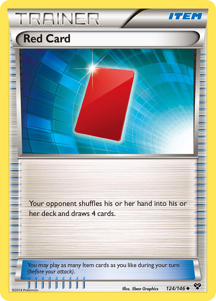 Red Card (124/146) [XY: Base Set] | North of Exile Games