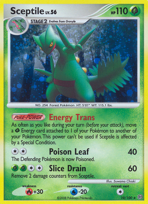 Sceptile (10/100) [Diamond & Pearl: Stormfront] | North of Exile Games