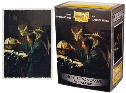Dragon Shield Sleeves Art: The Astronomer | North of Exile Games