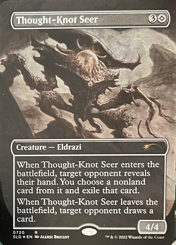 Thought-Knot Seer (720) (Borderless) [Secret Lair Drop Promos] | North of Exile Games