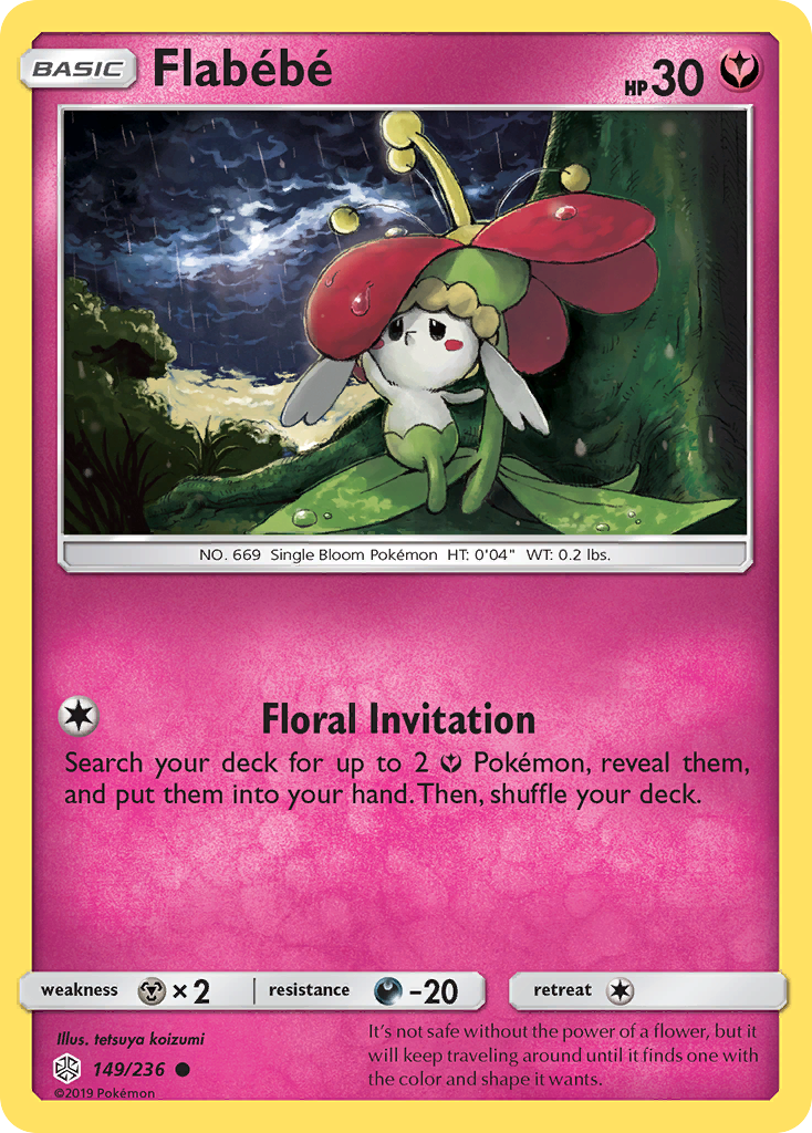Flabebe (149/236) [Sun & Moon: Cosmic Eclipse] | North of Exile Games