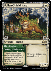 Pollen-Shield Hare // Hare Raising (Promo Pack) [Wilds of Eldraine Promos] | North of Exile Games