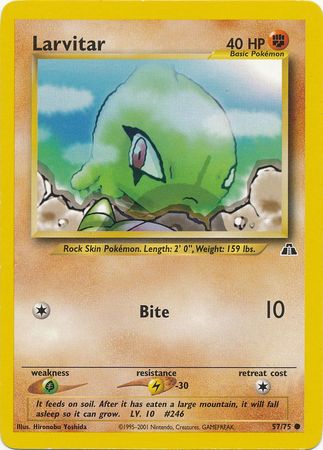 Larvitar (57/75) [Neo Discovery Unlimited] | North of Exile Games