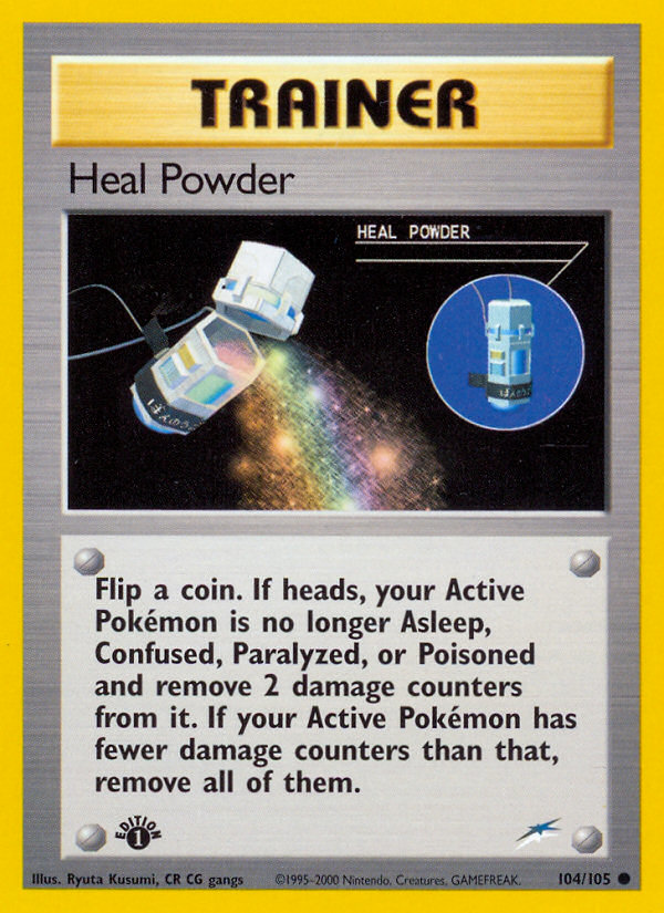 Heal Powder (104/105) [Neo Destiny 1st Edition] | North of Exile Games