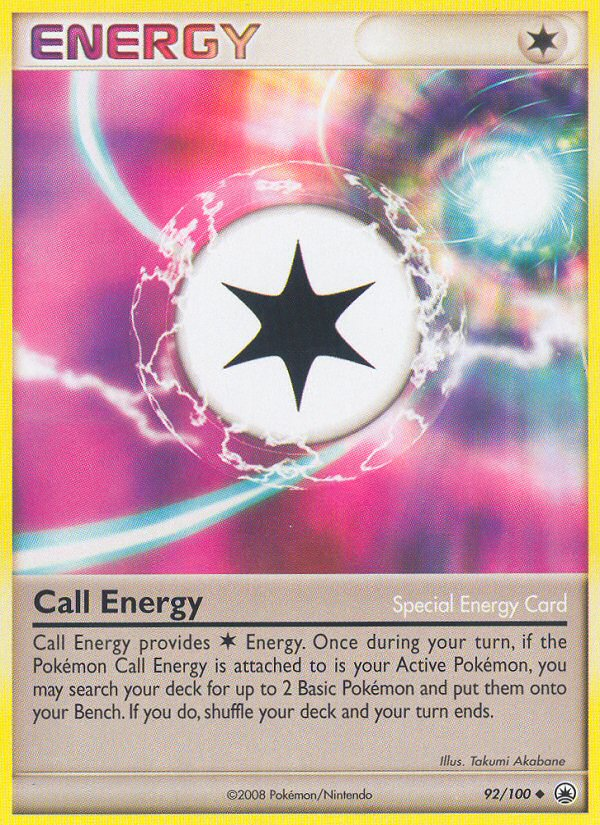 Call Energy (92/100) [Diamond & Pearl: Majestic Dawn] | North of Exile Games