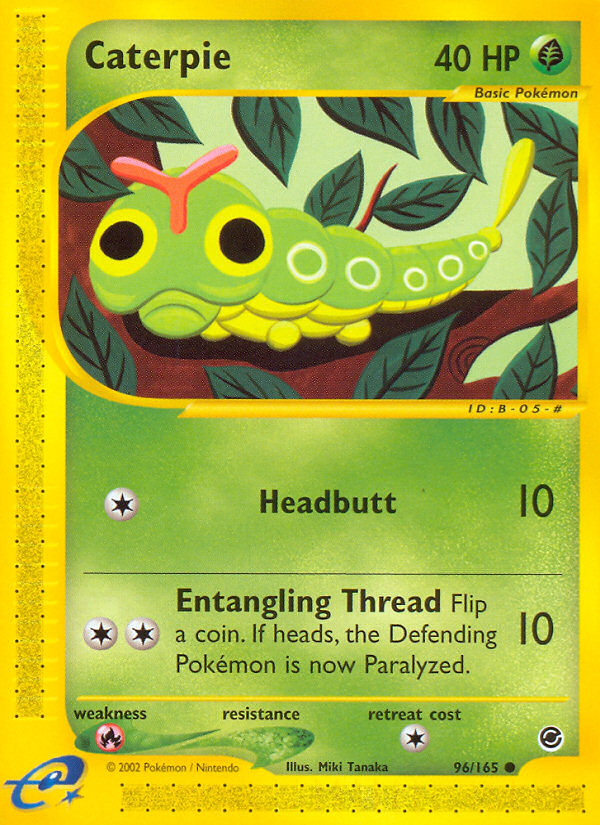 Caterpie (96/165) [Expedition: Base Set] | North of Exile Games
