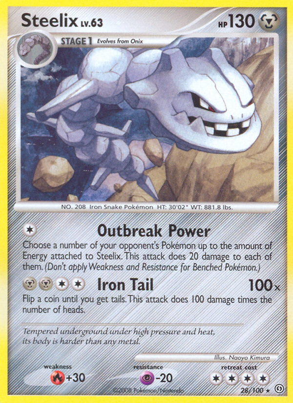 Steelix (28/100) [Diamond & Pearl: Stormfront] | North of Exile Games