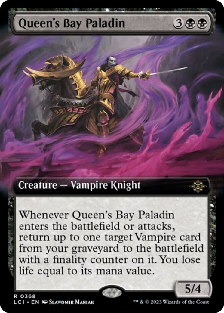 Queen's Bay Paladin (Extended Art) [The Lost Caverns of Ixalan] | North of Exile Games