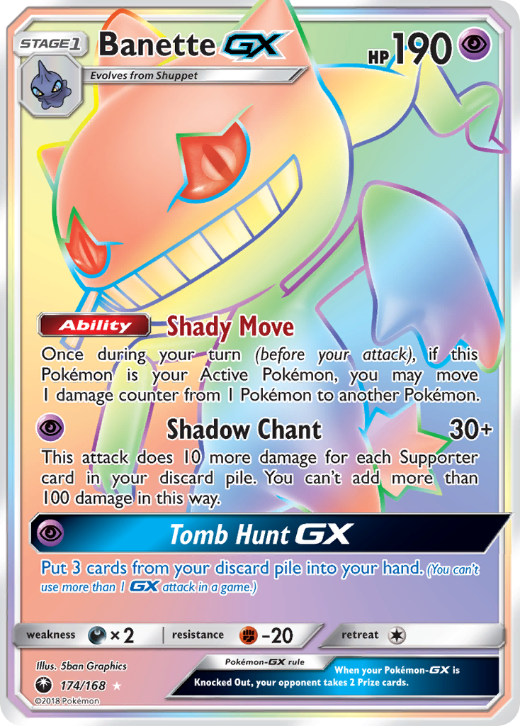 Banette GX (174/168) [Sun & Moon: Celestial Storm] | North of Exile Games
