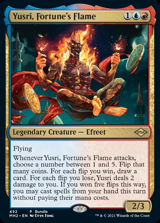 Yusri, Fortune's Flame (Bundle) [Modern Horizons 2] | North of Exile Games