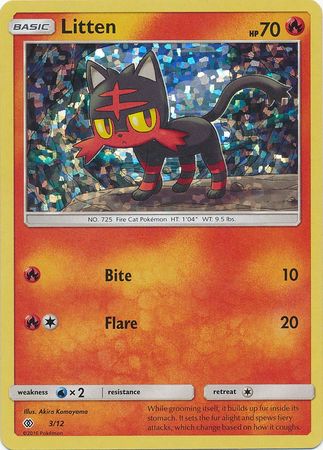 Litten (3/12) [McDonald's Promos: 2017 Collection] | North of Exile Games