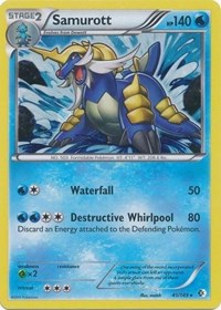 Samurott (41/149) (Cosmos Holo) (Blister Exclusive) [Black & White: Boundaries Crossed] | North of Exile Games