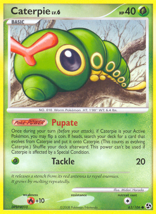 Caterpie (63/106) [Diamond & Pearl: Great Encounters] | North of Exile Games