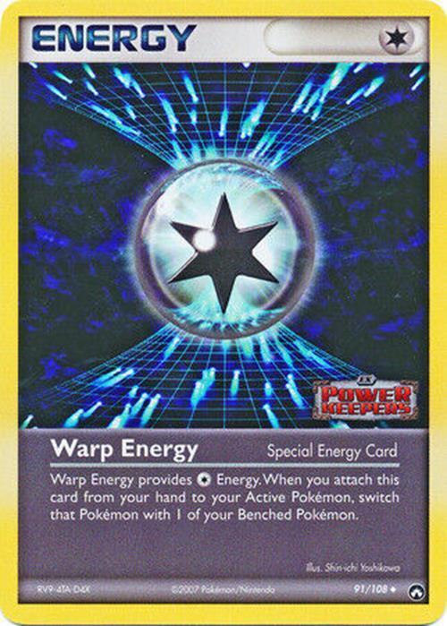 Warp Energy (91/108) (Stamped) [EX: Power Keepers] | North of Exile Games