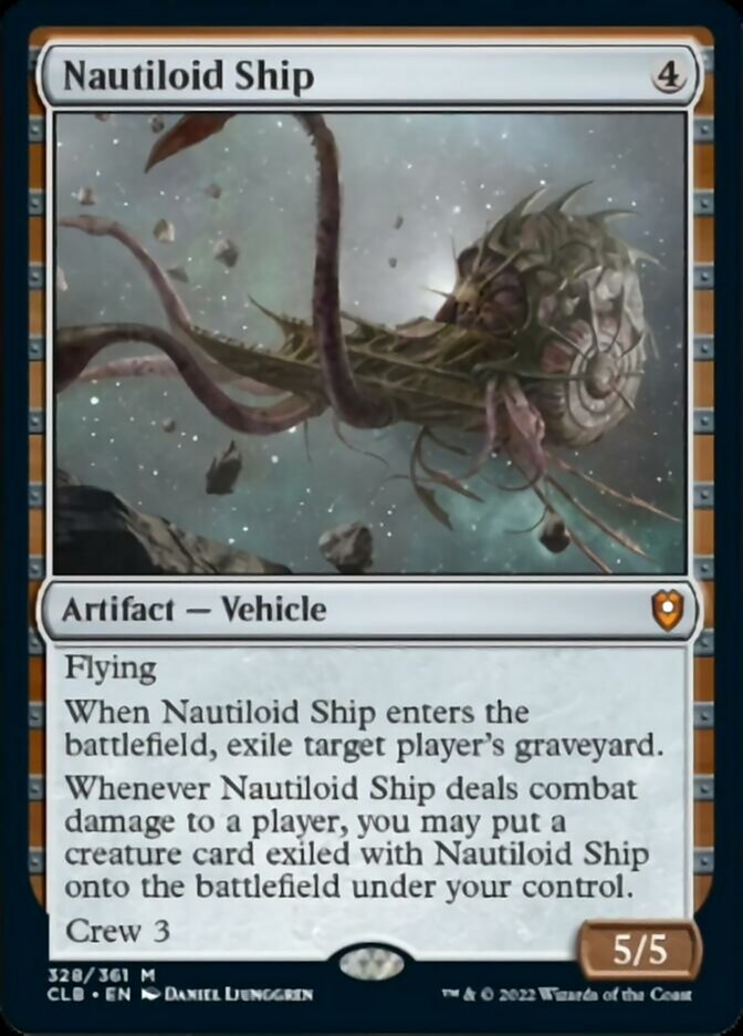 Nautiloid Ship [Commander Legends: Battle for Baldur's Gate] | North of Exile Games