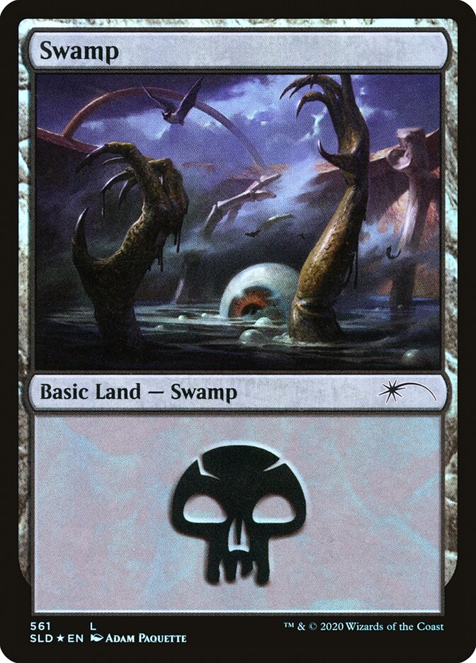 Swamp (Witchcraft) (561) [Secret Lair Drop Promos] | North of Exile Games