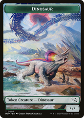 Treasure (20) // Dinosaur Double-Sided Token [March of the Machine Tokens] | North of Exile Games