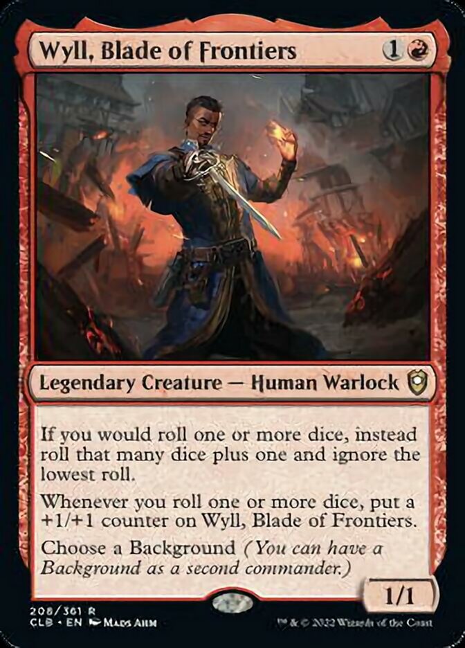 Wyll, Blade of Frontiers [Commander Legends: Battle for Baldur's Gate] | North of Exile Games