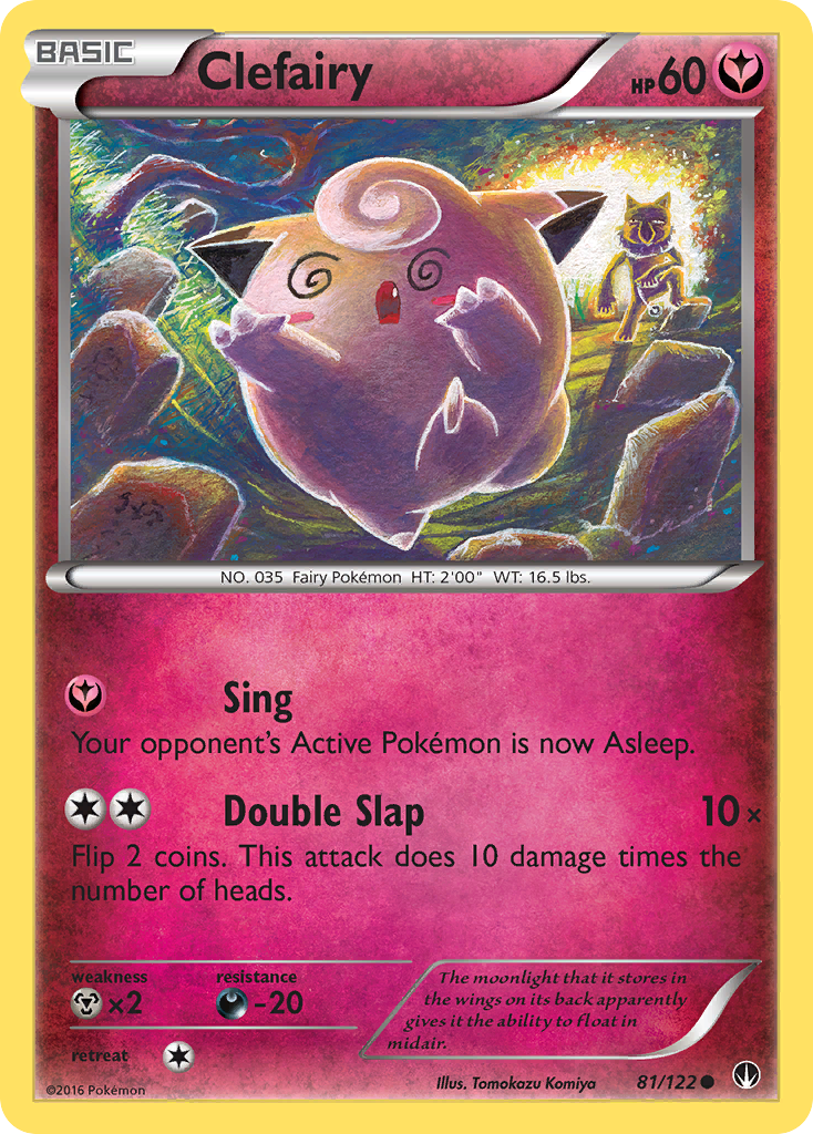 Clefairy (81/122) [XY: BREAKpoint] | North of Exile Games
