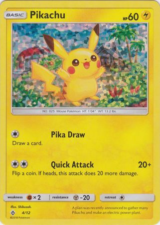 Pikachu (4/12) [McDonald's Promos: 2018 Collection] | North of Exile Games