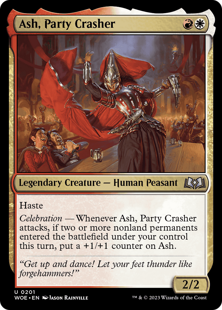 Ash, Party Crasher [Wilds of Eldraine] | North of Exile Games