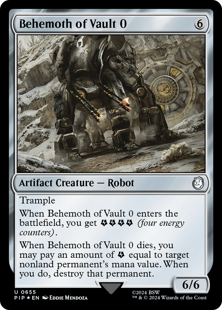 Behemoth of Vault 0 (Surge Foil) [Fallout] | North of Exile Games
