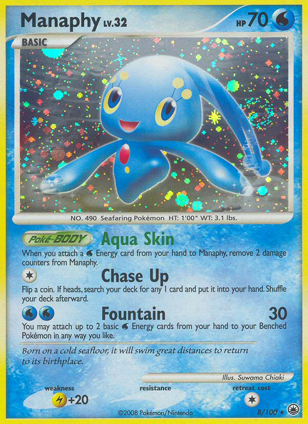 Manaphy (8/100) [Diamond & Pearl: Majestic Dawn] | North of Exile Games