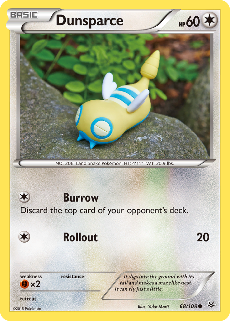 Dunsparce (68/108) [XY: Roaring Skies] | North of Exile Games