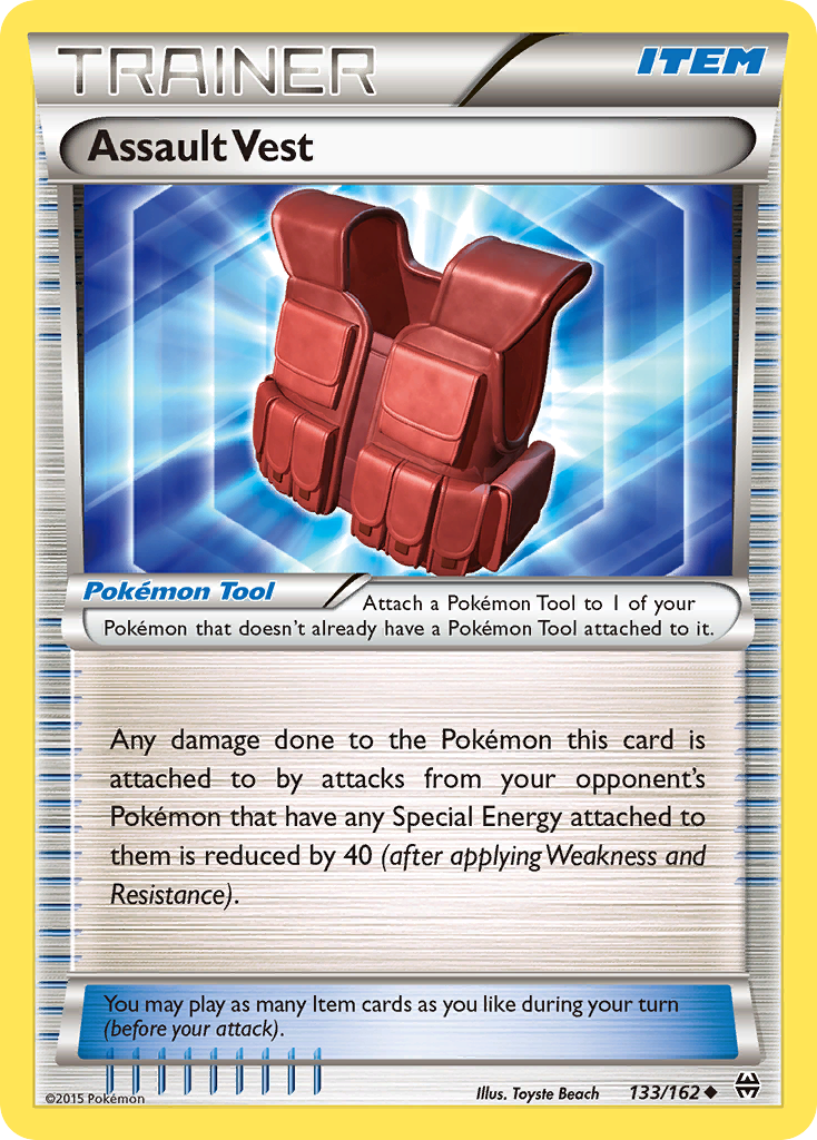 Assault Vest (133/162) [XY: BREAKthrough] | North of Exile Games
