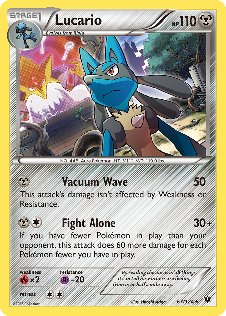 Lucario (63/124) [XY: Fates Collide] | North of Exile Games