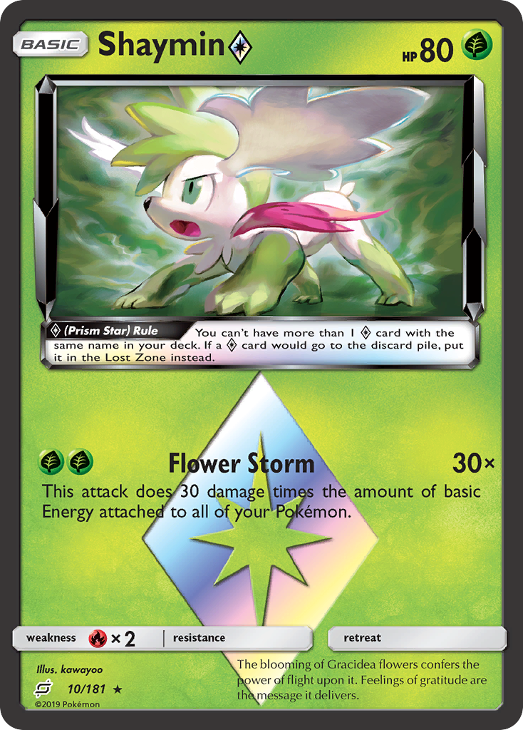 Shaymin (10/181) (Prism Star) [Sun & Moon: Team Up] | North of Exile Games