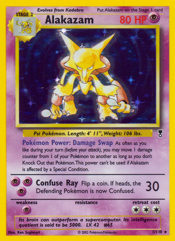 Alakazam (1/110) [Legendary Collection] | North of Exile Games