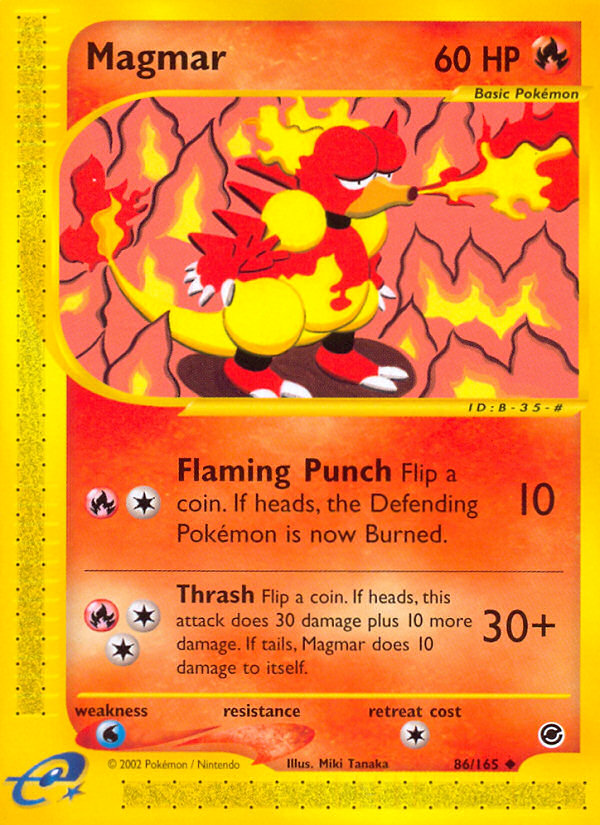 Magmar (86/165) [Expedition: Base Set] | North of Exile Games