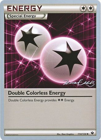 Double Colorless Energy (114/124) (Bebe - Jesper Eriksen) [World Championships 2016] | North of Exile Games