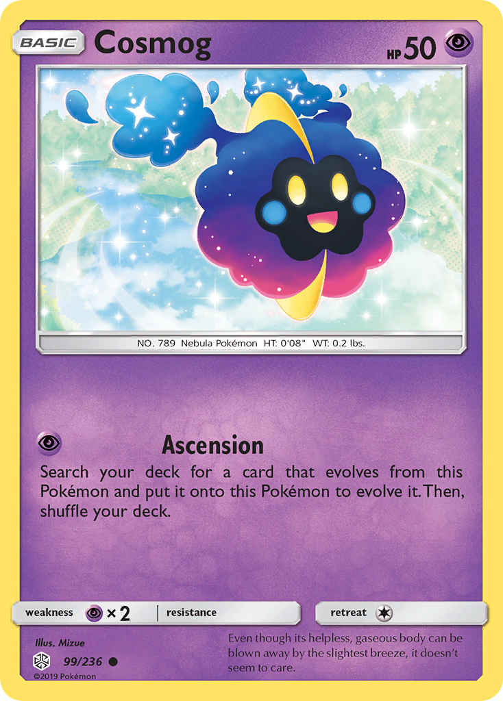 Cosmog (99/236) [Sun & Moon: Cosmic Eclipse] | North of Exile Games