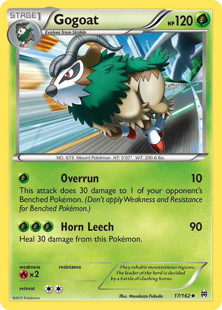 Gogoat (17/162) [XY: BREAKthrough] | North of Exile Games