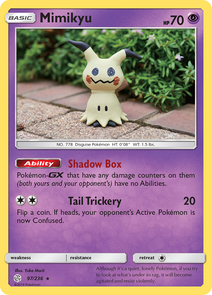 Mimikyu (97/236) [Sun & Moon: Cosmic Eclipse] | North of Exile Games