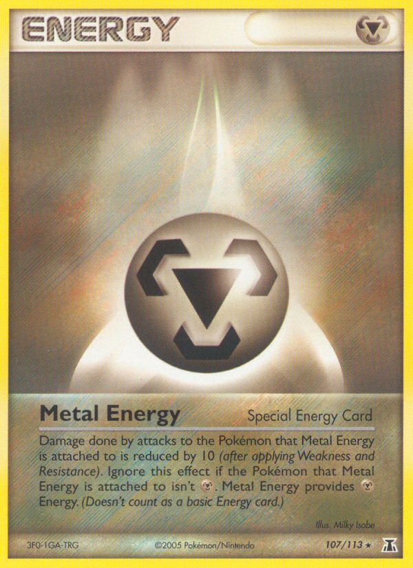 Metal Energy (107/113) [EX: Delta Species] | North of Exile Games