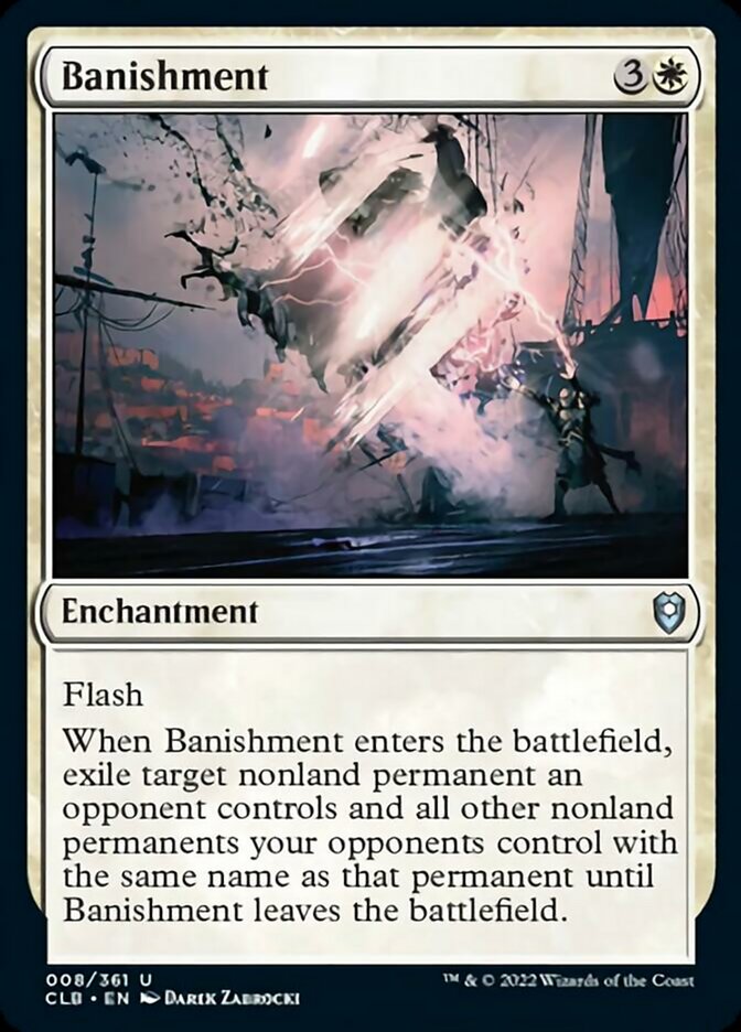 Banishment [Commander Legends: Battle for Baldur's Gate] | North of Exile Games